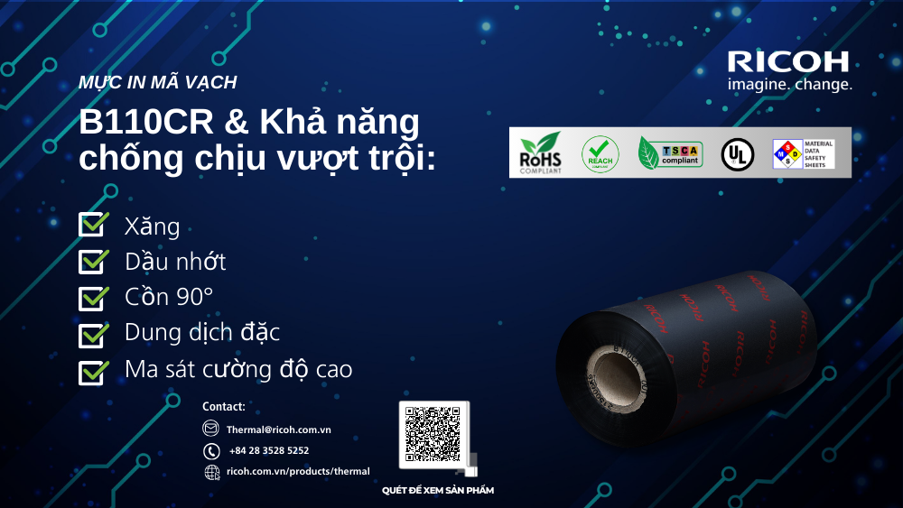 Tại Sao B110CR Là Lựa Chọn Tốt Nhất Cho Tem Nhãn Ngành Điện - Điện Tử